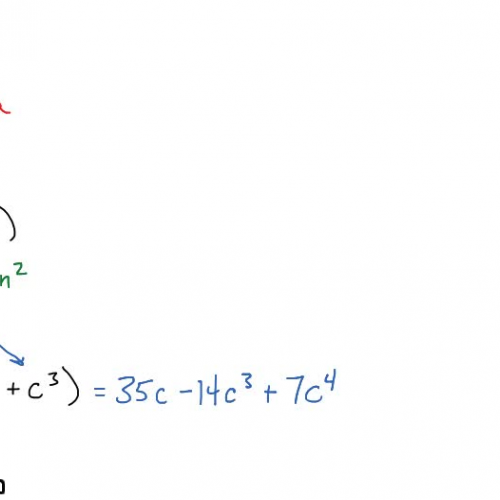 Algebra I @ Harrison: Multiplying Polynomials by Monomials