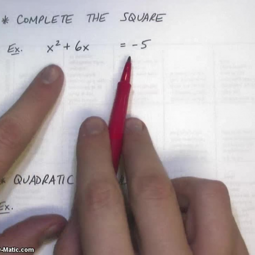 Pre-Calc @ Harrison: Solving Quadratic Equations