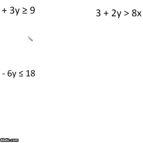 CCA 7 Station 7: re write inequalities