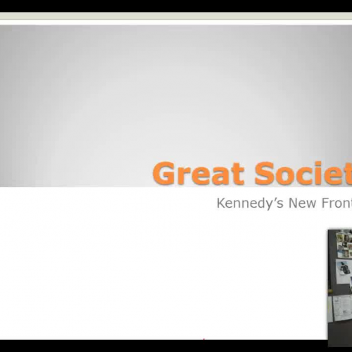 Great Society: Kennedy's New Frontier