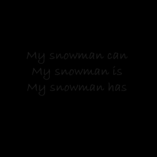 My Snowman