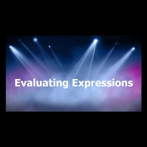 Evaluate Expressions
