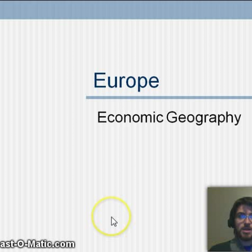 Economic Geography of Europe