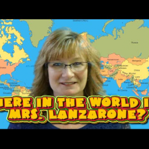 Where in the World is Mrs. Lanzarone? (Episdode 2)