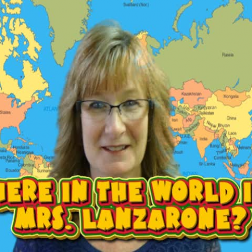 Where in the World is Mrs. Lanzarone? (Episode 3)