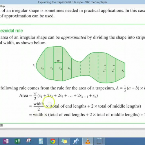 Explaining the Trapezoidal Rule