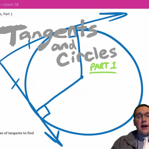 Lesson 58 - Tangents and Circles (Part 1)