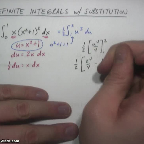 AP Calc @ Harrison: Definite Integrals with Substitution