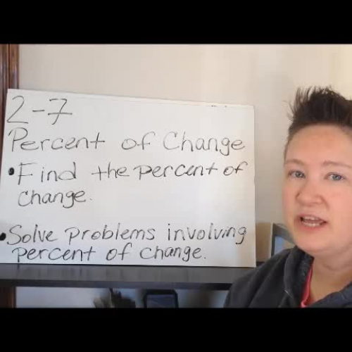 Percent Of Change