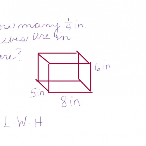 Volume of Rectangular Prism with Changing Units