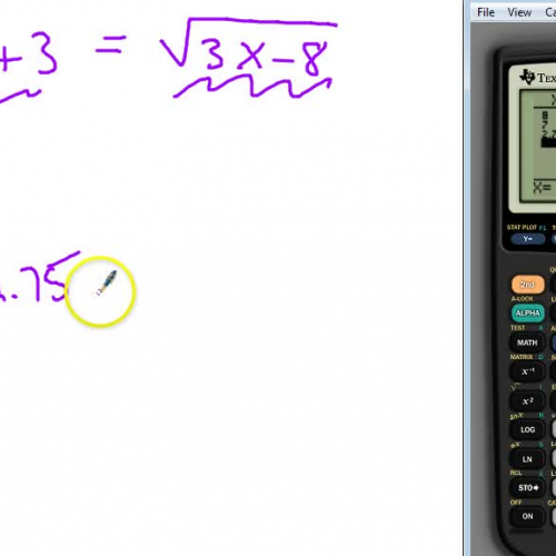 Solving Radical Equation 4