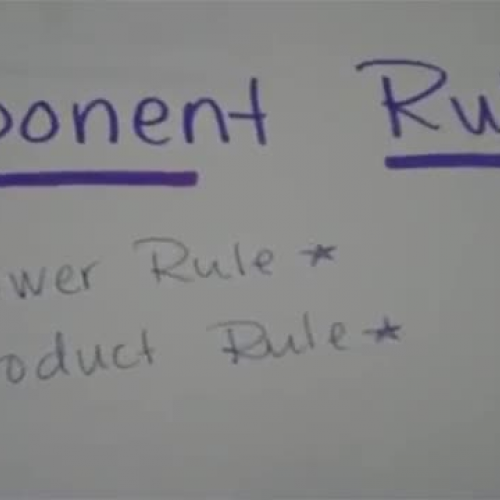 Produce and Power Rule