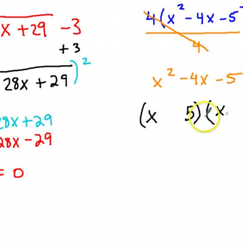 Solving Radical Equation 2