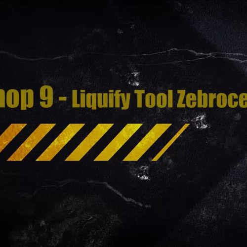 Zebroceros with Liquify Tool