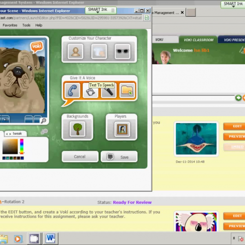 Voki Instructions