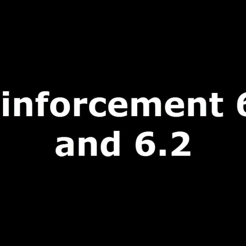 Reinforcement 6.1 and 6.2