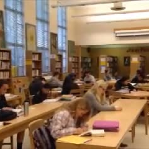 Good Morning from the VHS School Library!