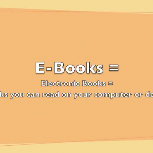 eBooks Video