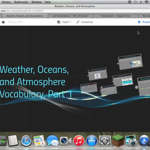 Weather, Oceans, and Atmosphere Vocabulary, Part 1