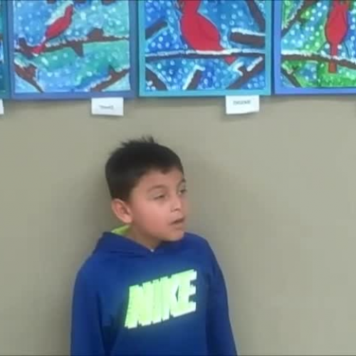 Cardinals in the Snow