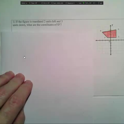 02-03 Review for the Test - Four problems from one Figure