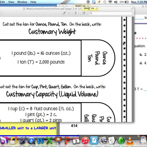 Customary Weight Conversions