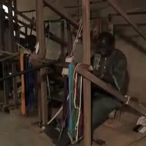 Introduction to Kente cloth in Ghana