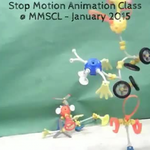 Stop Motion Animation Class @ MMSCL 