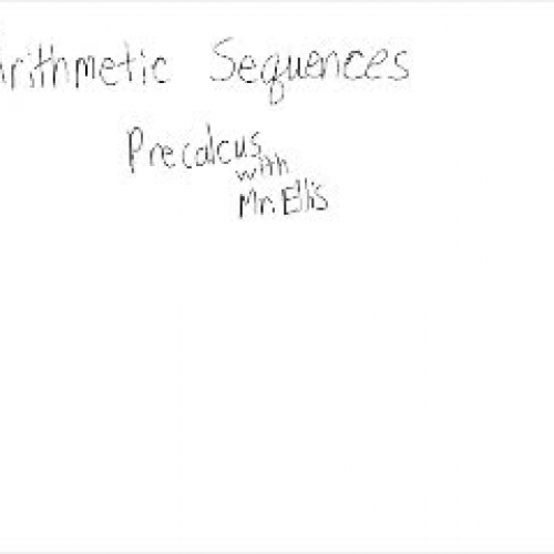 2 - Arithmetic Sequences