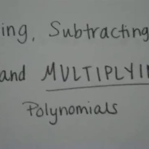 Mutiplying Polynomials