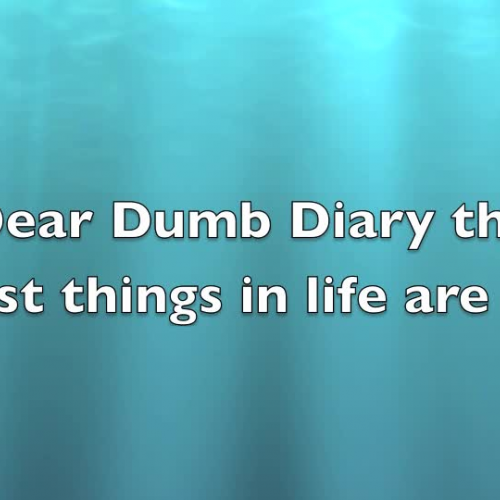 Book Trailer: The Worst Things in Are Also Free