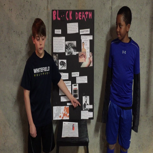 Aiden and Sam's project on Black Death 