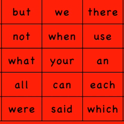 Estes Elementary Sight Words 26-50