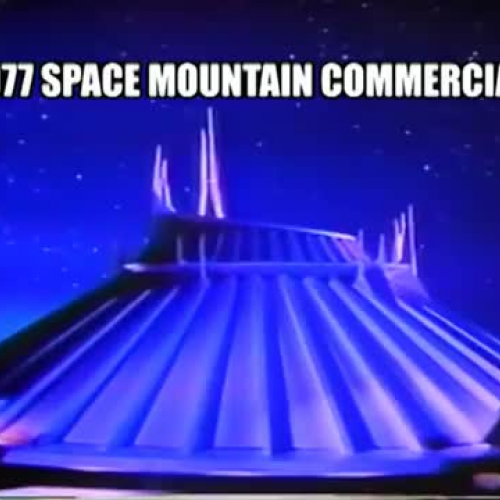 Space Mountain Commercial (1977)