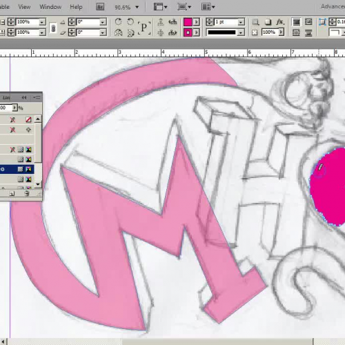 How To Use the Pen & Pencil Tool in InDesign