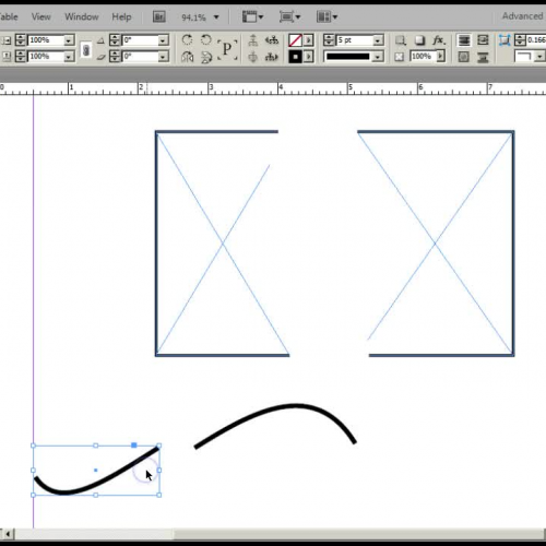Using the Scissor Tool in InDesign