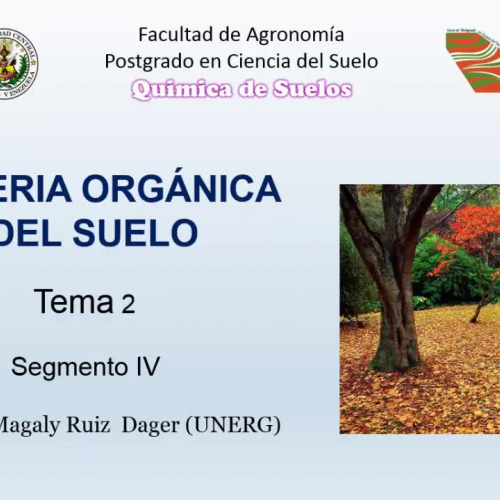 Materia organica del suelo (segmento 4)