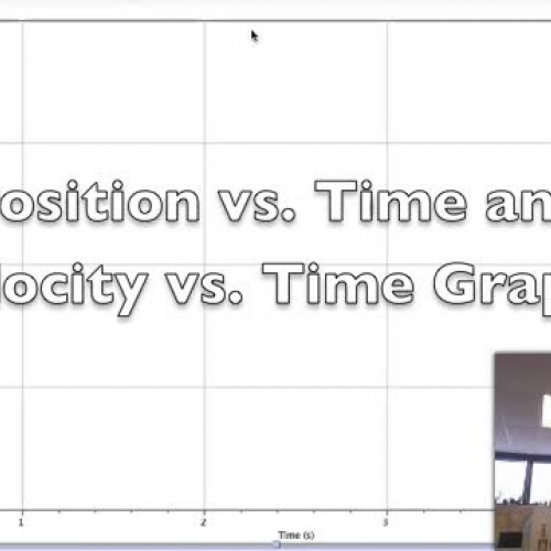 Position Time + Velocity Time Graphs