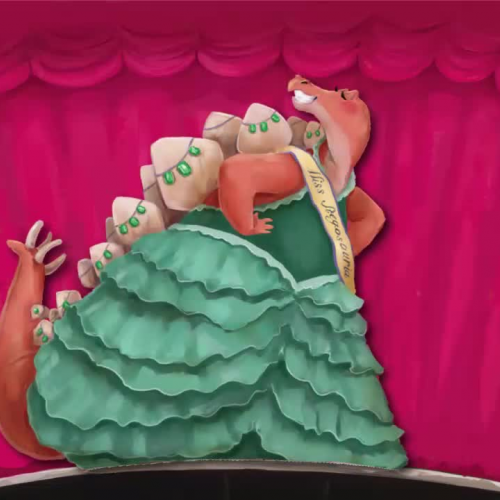 Tiara Saurus Rex-- Book Trailer
