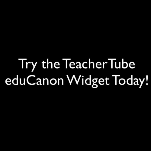 TeacherTube eduCanon Widget 