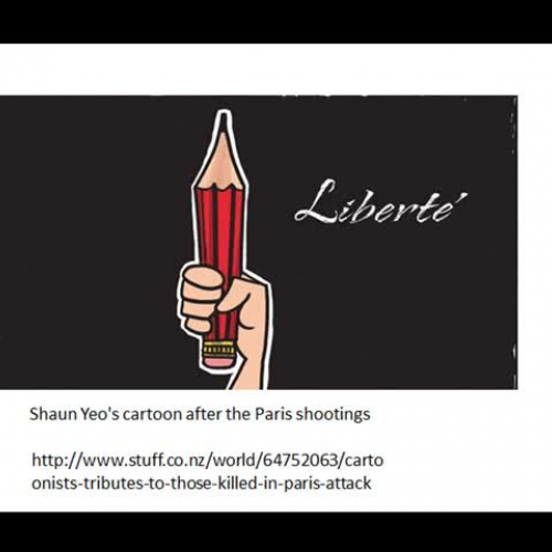 Feedback on Charlie Hebdo cartoon