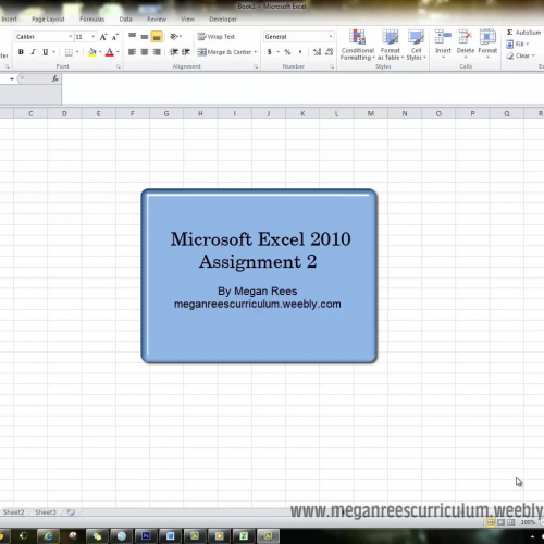 Excel Lesson 2 Tutorial