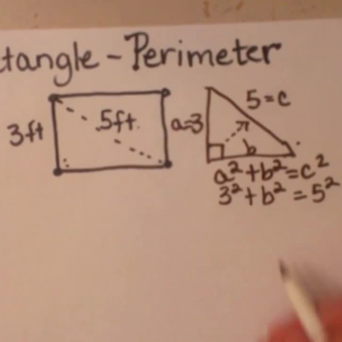 Finding the perimeter of a rectangle