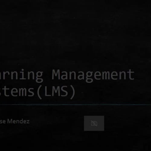 Learning Management Systems