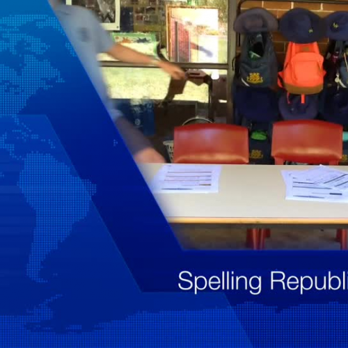 Term One Week Four Spelling Republic