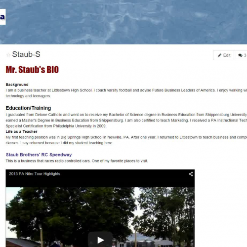 Wikispaces--Creating Table of Contents