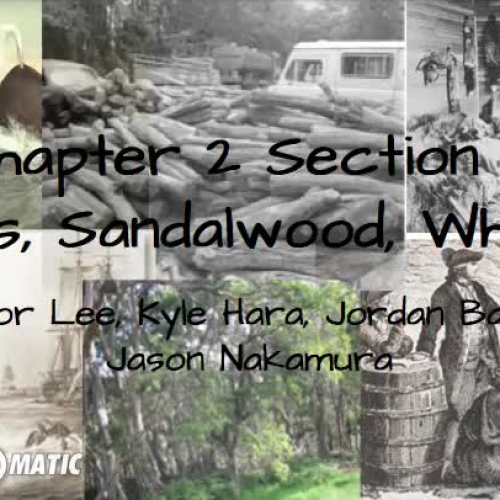 Hawaiian History: Chapter 2, Section 2