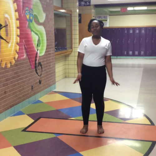 Kaliyah Barnes's Signature Dance Move