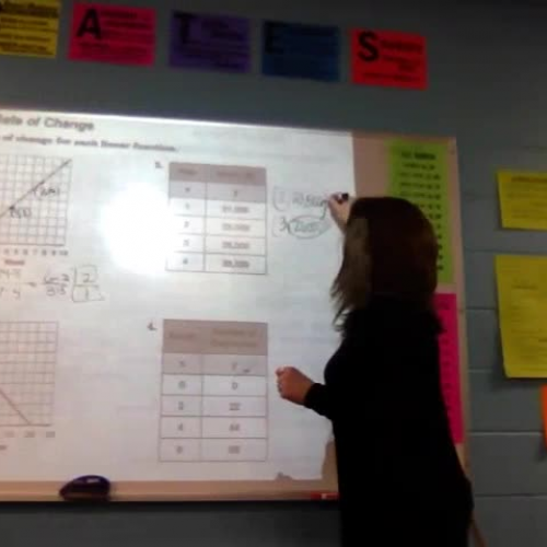 Chapter 8.4 Finding Slope from a Table or Graph
