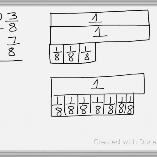 Modeling Addition & Subtraction of Mixed Numbers